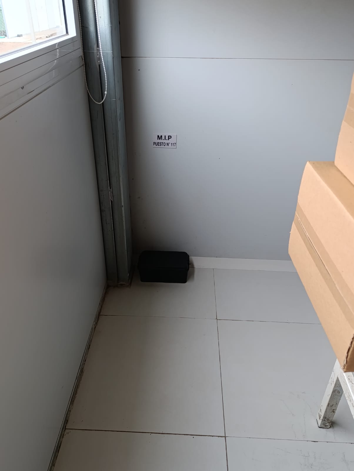 Instalación de caja cebadera